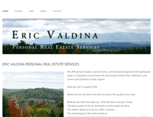 Tablet Screenshot of ericvaldina.com